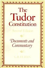 Tudor constitution documents and commentary 2nd edition